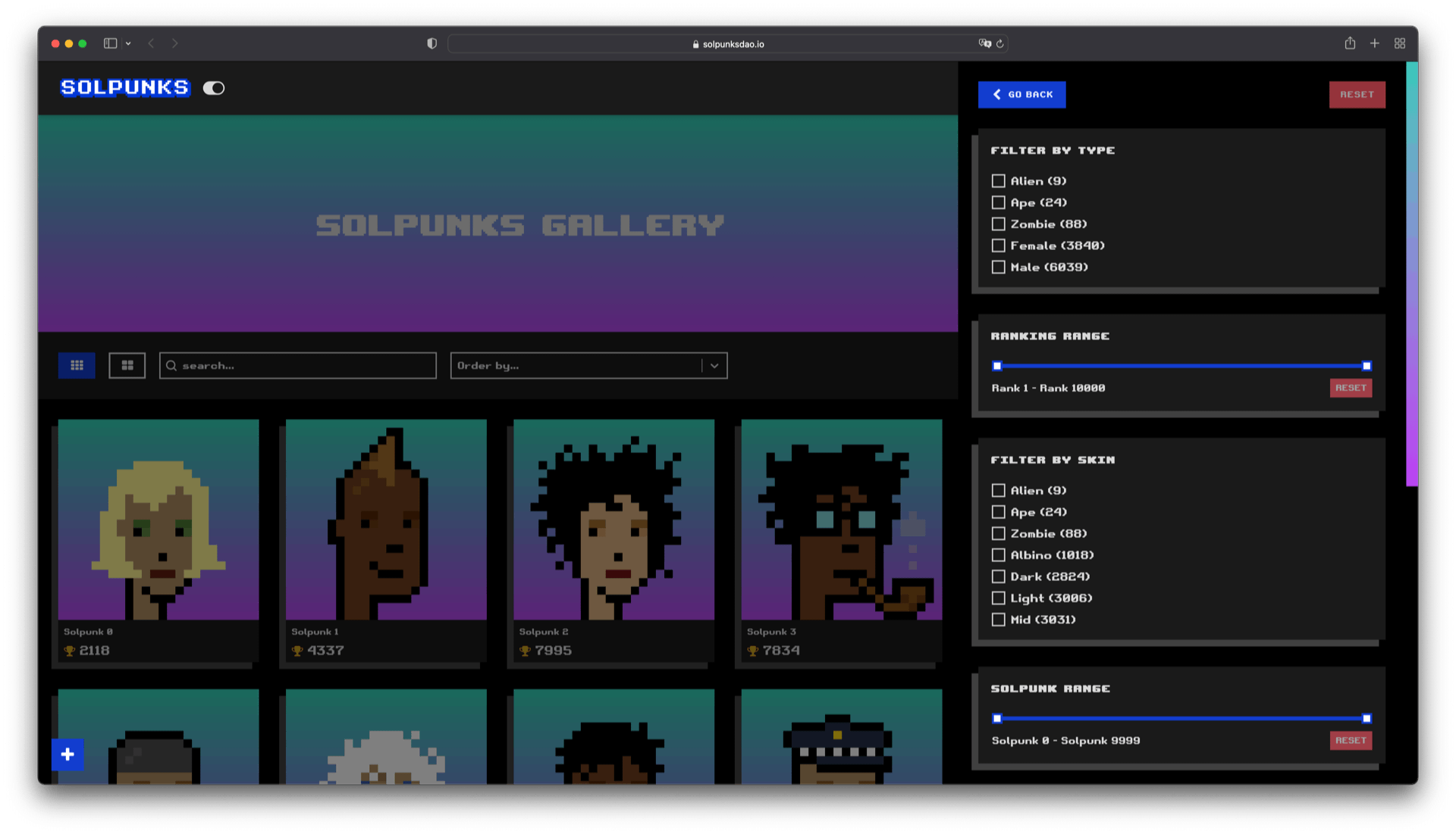 SolPunks Gallery
